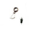 Charm c'est le pied 23x8mm inox X1