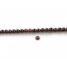 Grenat 4mm rouge X 20