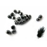 Facettes de Bohême 4mm Jet Hematit x 50
