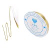 Fil de cuivre 0.5mm Doré X 9,5M