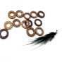 Anneau 20mm Coco Naturel x 1
