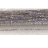 Labradorite naturelle 2mm facettée X 25 ou rang