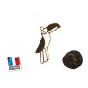 Breloque Oiseau Toucan 8x15mm doré x1