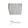 Fil élastique  gainé blanc 1mm x3M