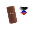 Fil ciré 0.75MM Linhasita Marron (631)X 5M