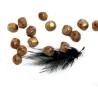 Facettes de Bohême 4mm Snow white senegal lila x 50
