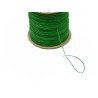 Fil nylon tressé 0,8mm Vert prairie X 3 Mètres