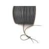 Cordon ciré tressé Gris anthracite1,5mm X 3 Mètres