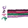 Coco perles Heishi 5mm mélange HIBISCUS x 50