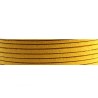 Lacet suédine 3x1,4mm Jaune d'or X1M