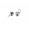 Attache pendentif 7mm pour cordon 1.5mm inox X 5