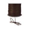 Cordon ciré tressé Brun 1mm X 3 Mètres