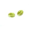 Olive plate 12x9mm olivine X1