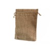 Sac toile de jute 180 x130MM Beige x1