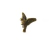 Oiseau perle 13x10mm bronze X1
