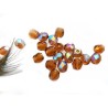 Facettes 4mm Dark Topaz AB x 50
