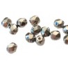 Facettes 4mm Crystal Full Chrome x 50