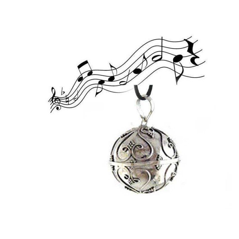 Bille d'harmonie12mm Bola SHAM en Argent sterling 925