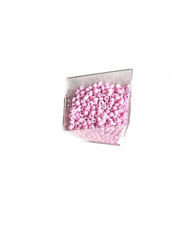 Rocaille 4mm Baby rose x15gr