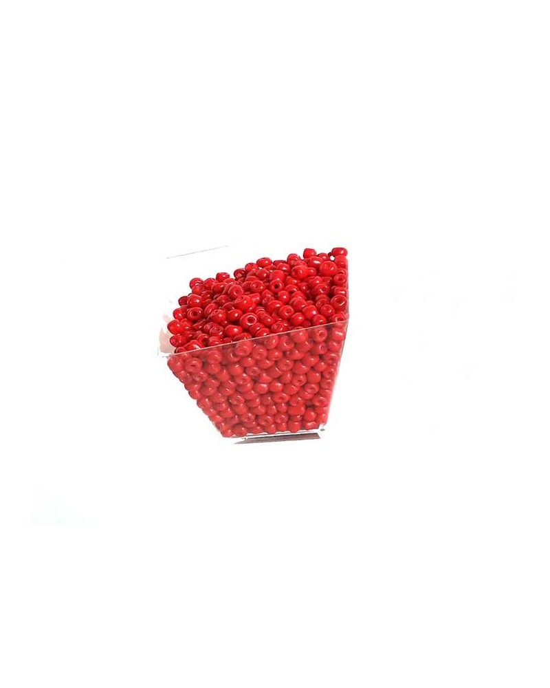 Rocaille 4mm Rouge x15gr