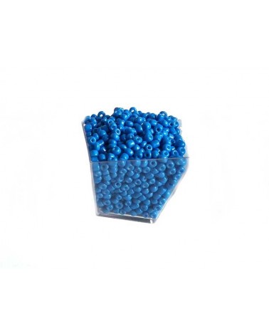 Rocaille 4mm Bleu x15gr