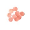 Sequins de nacre 13mm rose saumon x12