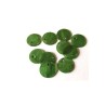 Sequins de nacre 13mm vert x12