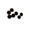 Sequins de nacre 13mm Noir x12
