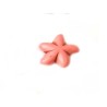 Etoile de mer Howlite imitation 18mm Rose  X1