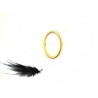 Ovale 19x14mm percé doré X 1