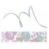 Cordon tissu liberty Betsy vert céladon x 20cm