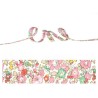 Cordon tissu liberty Betsy sweet pink x 20cm