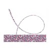 Cordon tissu liberty Pepper Mauve x 20cm
