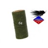 Fil ciré 1MM Linhasita vert kaki (64) X 5M