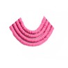Rondelle Heishi 6x1mm pâte polymère Fuchsia x46cm
