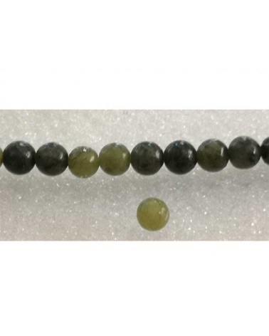Jade de Taiwan 6mm vert foncé x 15