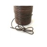 Cordon cuir 2mm vintage brun caramel x1M