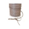 Cordon cuir 1.5mm Taupe glacée x1M