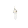 Pendentif pointe cristal 45-45mm blanc X1