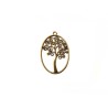 Pendentif Arbre de vie 40x27mm bronze x1