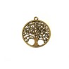Pendentif Arbre de vie 34mm bronze x1