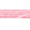 Tube Quartz rose 13x4mm X 6