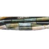 Tube d'Agate indienne 13x4mm x6