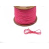 Fil nylon tressé 0,8mm rose X 3 Mètres
