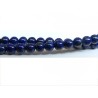 Lapis lazuli gradé 4mm bleu X 20