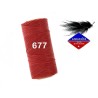 Fil ciré 1MM Linhasita rouge cadmium (677) X 5M