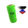 Fil ciré 1MM Linhasita Fluo green (329)