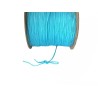 Fil nylon tressé 1mm turquoise x 3 Mètres