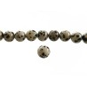 Perles en Jaspe Dalmatien 8mm