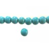 Perle imitation turquoise 12mm x1